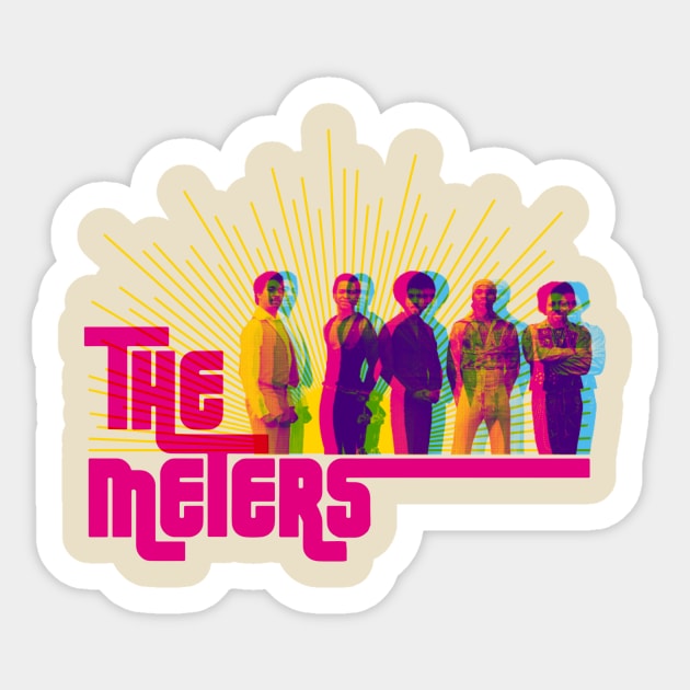 The Meters Sticker by HAPPY TRIP PRESS